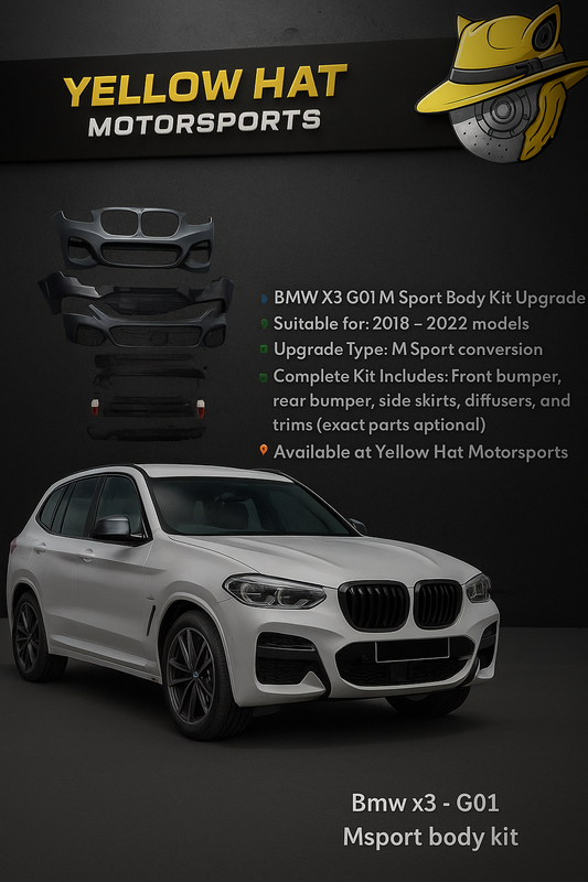 🔹 BMW X3 G01 M Sport Body Kit Upgrade 🔹